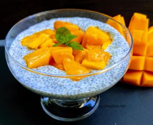 chia with mango